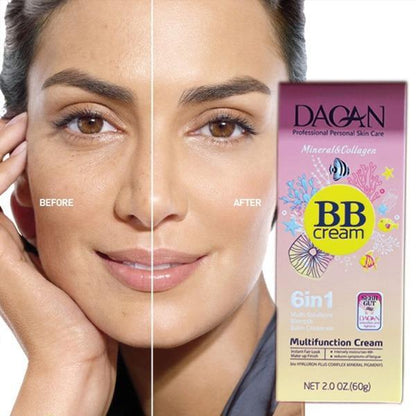 6 in 1 BB Cream Mineral And Collagen SPF60