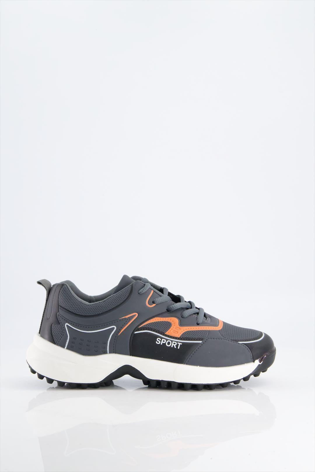 Black Camel Sports Gripper Shoes - Dl884, Gray