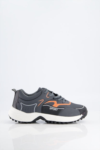 Black Camel Sports Gripper Shoes - Dl884, Gray