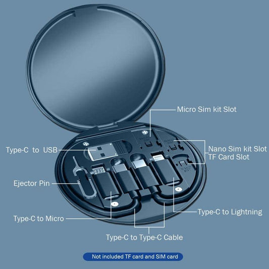 60W Fast Charging Multi-function Charging Cable kit