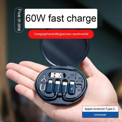 60W Fast Charging Multi-function Charging Cable kit